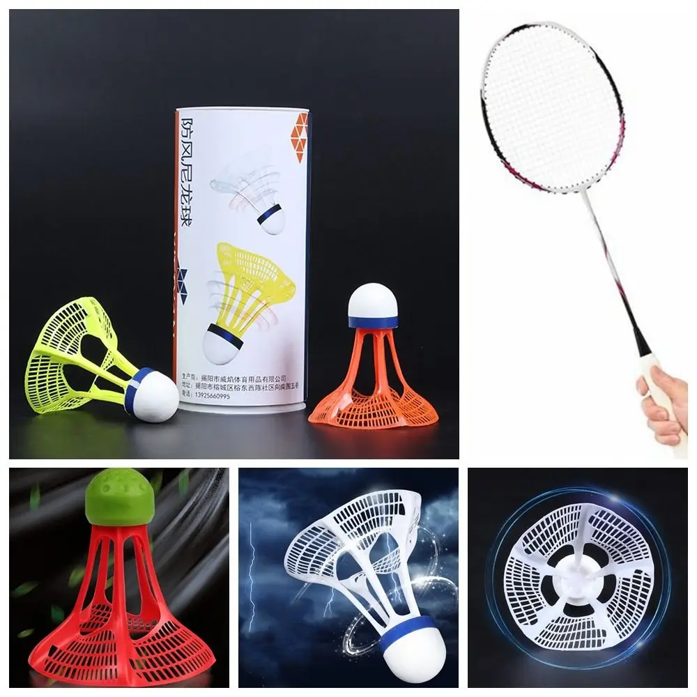 3PCS Durable Outdoor Multicolor Sport Supplies Windproof Badminton Training Accessoires Wind Resistance Shuttlecock Ball
3PCS Durable Outdoor Multicolor Sport Supplies Windproof Badminton Training Accessoires Wind Resistance Shuttlecock Ball