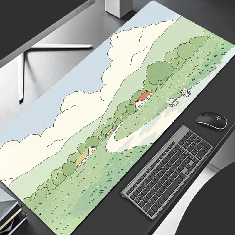 Cute Rabbit Green Anime Mouse Pad 900x400 Gaming HD Large Custom Mousepad Laptop Rubber Kawaii Mouse Mat Office Soft PC Deskmat
Cute Rabbit Green Anime Mouse Pad 900x400 Gaming HD Large Custom Mousepad Laptop Rubber Kawaii Mouse Mat Office Soft PC Deskmat
