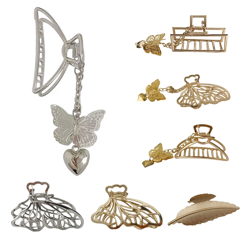 Alloy Punk Tide Stereo Metal Butterfly Hairpin French Retro Hair Clip Female Wedding Jewelry Accessories For Girls New Fashion
Alloy Punk Tide Stereo Metal Butterfly Hairpin French Retro Hair Clip Female Wedding Jewelry Accessories For Girls New Fashion