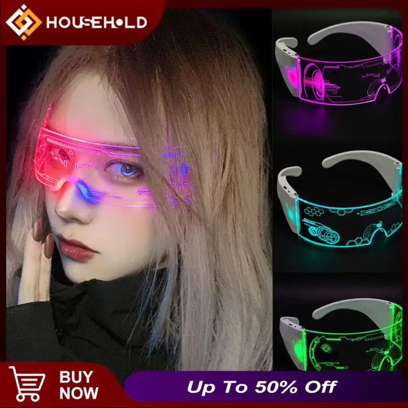 Colorful Glasses Frames Rechargeable Glow Party Glasses Music Festival Futuristic Technology Unisex Luminous Party Glasses
Colorful Glasses Frames Rechargeable Glow Party Glasses Music Festival Futuristic Technology Unisex Luminous Party Glasses