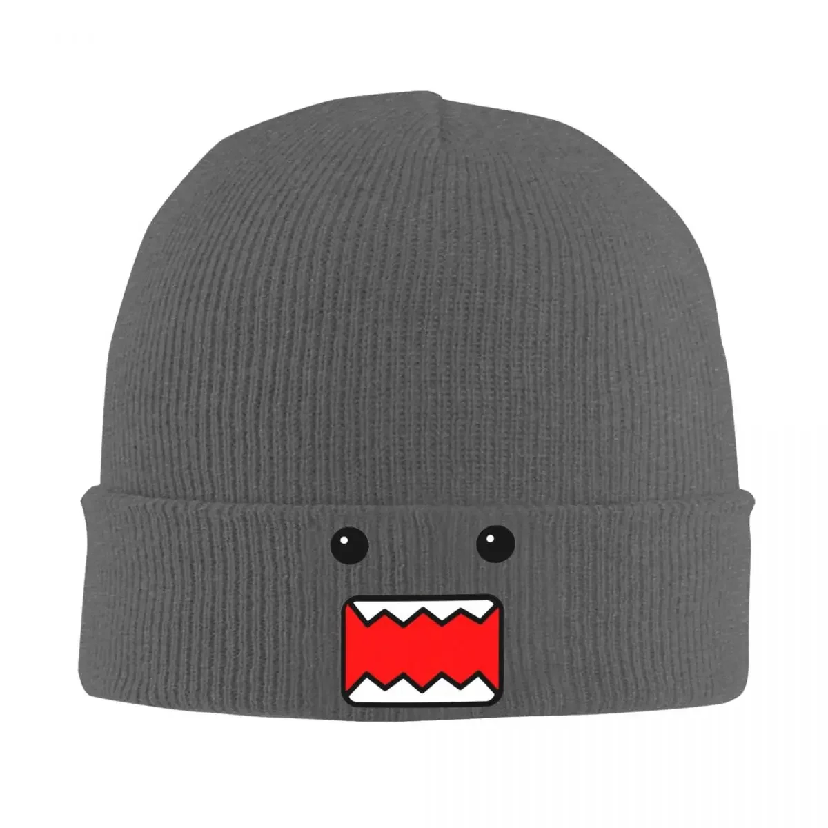 Domo Kun Face аниме-шляпа шапка бини для осени зимы теплые зимние трикотажные колпачки