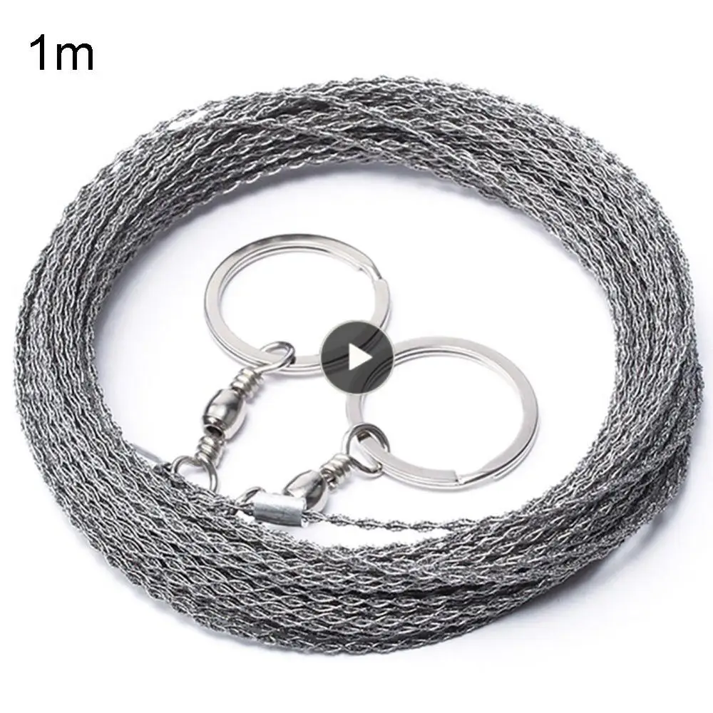 Portable Saw Chain Outdoor Gear String Stainless Steel Rope Hand Hacksaw Stainless Steel Wire Saw Wood Divine Tool
Portable Saw Chain Outdoor Gear String Stainless Steel Rope Hand Hacksaw Stainless Steel Wire Saw Wood Divine Tool
