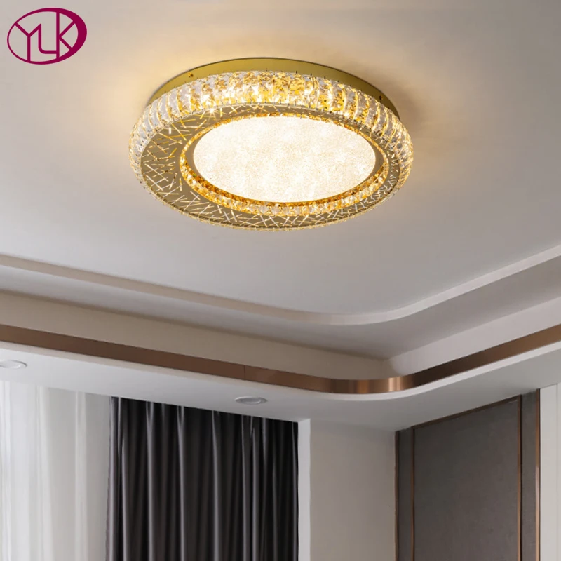 Modern led crystal ceiling lamp for bedroom bird's nest design gold home decor ceiling light round living room cristal lamps
Modern led crystal ceiling lamp for bedroom bird's nest design gold home decor ceiling light round living room cristal lamps