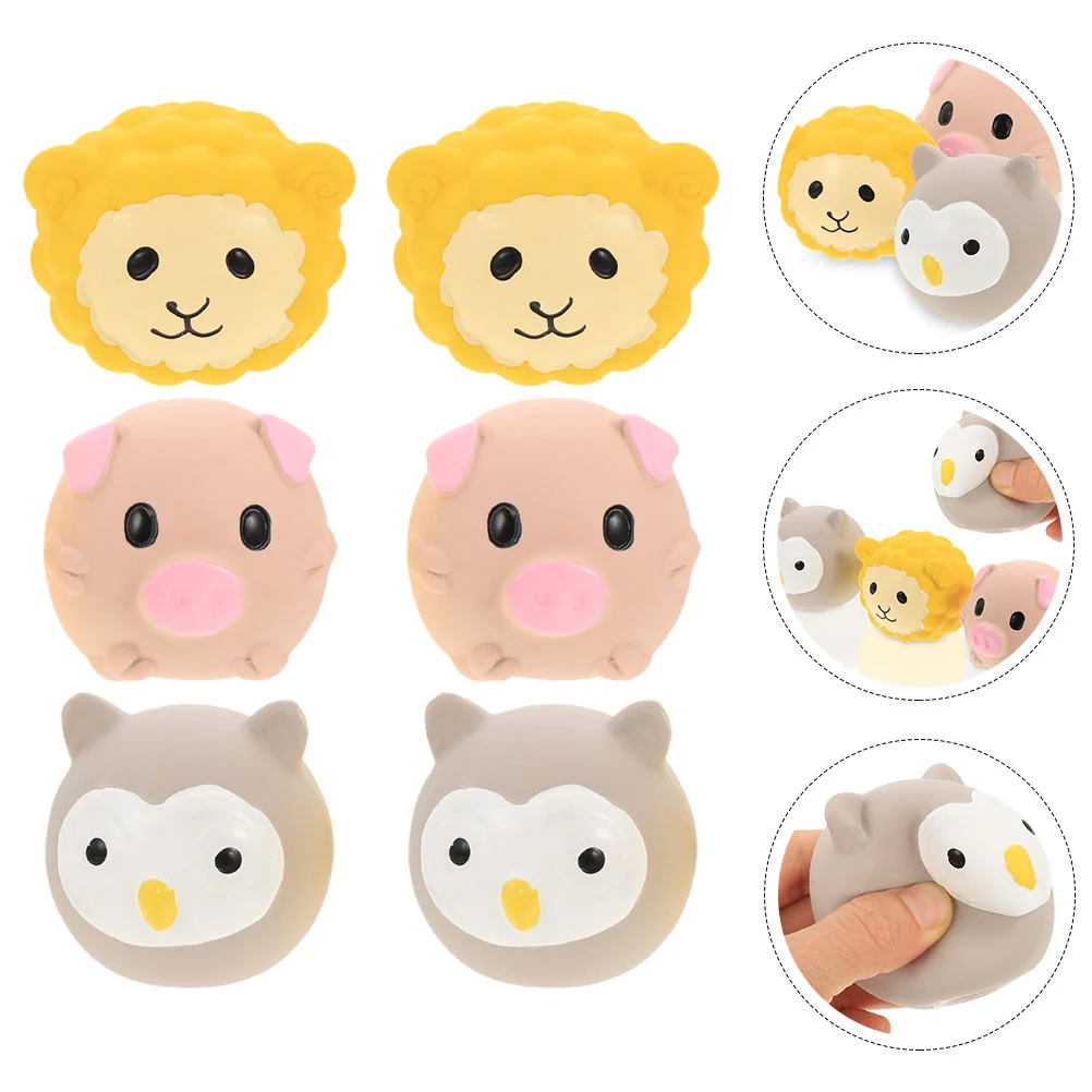 6pcs Chewing Toy Adorable Owl Sheep Shape Puppy Toy Interactive Molar Toy Dog Supply
6pcs Chewing Toy Adorable Owl Sheep Shape Puppy Toy Interactive Molar Toy Dog Supply