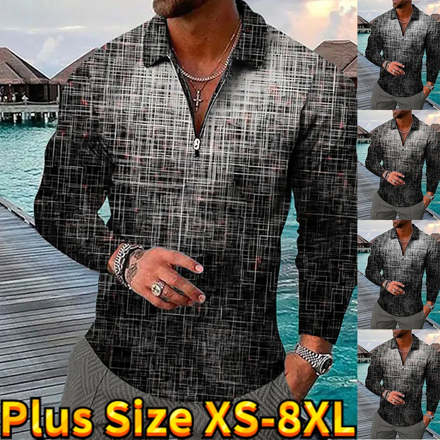 Color Tops Business Polo Shirts for Men Yoga Tshirts Mens Long Sleeve T-shirts Turn Down Jogging Anti-wrinkle Zipper Fashion
Color Tops Business Polo Shirts for Men Yoga Tshirts Mens Long Sleeve T-shirts Turn Down Jogging Anti-wrinkle Zipper Fashion
