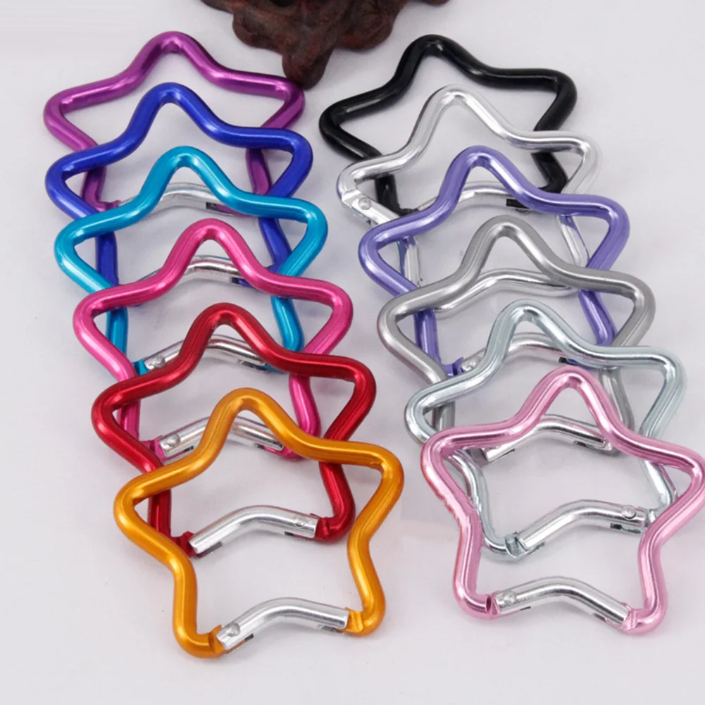 3pcs Carabiner Clips Star Spring Hook Keyring Camping Karabiner Aluminum Alloy Carabiner Outdoor Climbing Safety Equipment
3pcs Carabiner Clips Star Spring Hook Keyring Camping Karabiner Aluminum Alloy Carabiner Outdoor Climbing Safety Equipment