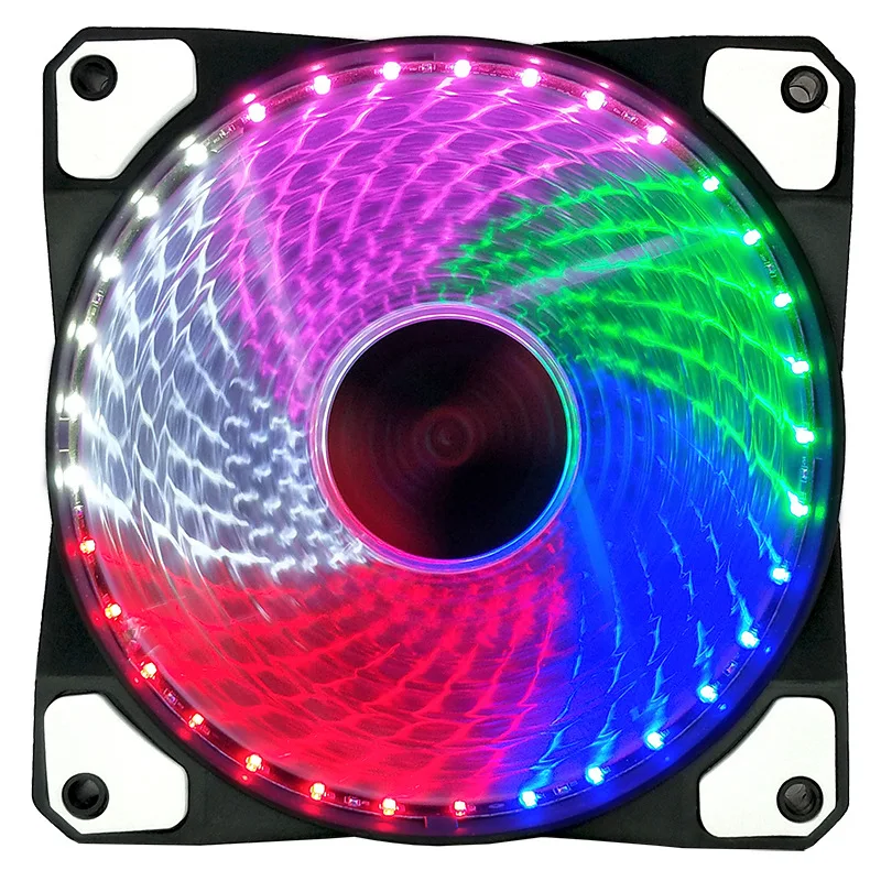 120mm PC Computer LED Rainbow Fan 12cm 4pin Desktop PC Computer Cooling Cooler Silent Case Fan Cooling Fans
120mm PC Computer LED Rainbow Fan 12cm 4pin Desktop PC Computer Cooling Cooler Silent Case Fan Cooling Fans