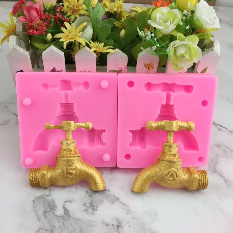 Faucet Modeling Silica Gel Mold Sugar Turning Decoration Chocolate Baking Tools Gypsum Glue Dropping Decoration Decoration Mold
Faucet Modeling Silica Gel Mold Sugar Turning Decoration Chocolate Baking Tools Gypsum Glue Dropping Decoration Decoration Mold