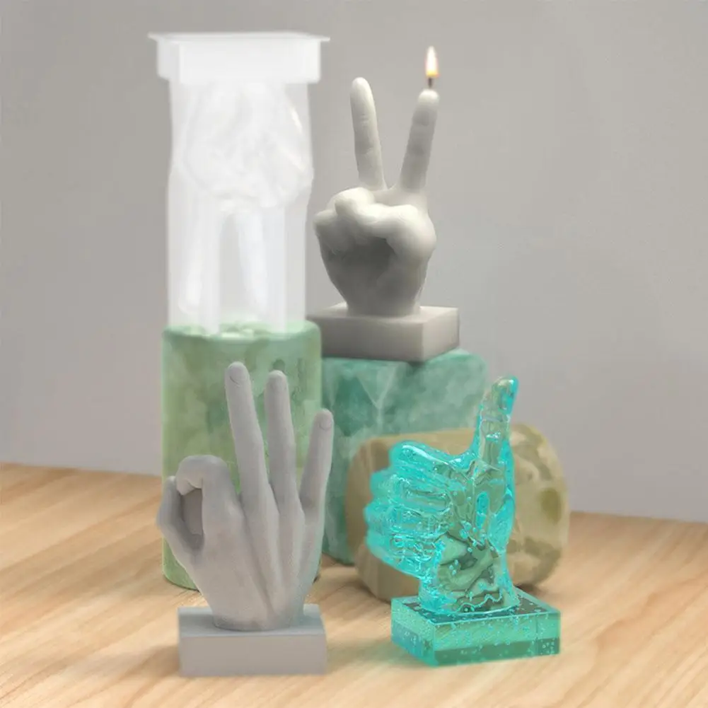 Mold Various Gestures Swing Table Silicone Resin Candle Unique With Transparent Design Mold G7y1
Mold Various Gestures Swing Table Silicone Resin Candle Unique With Transparent Design Mold G7y1