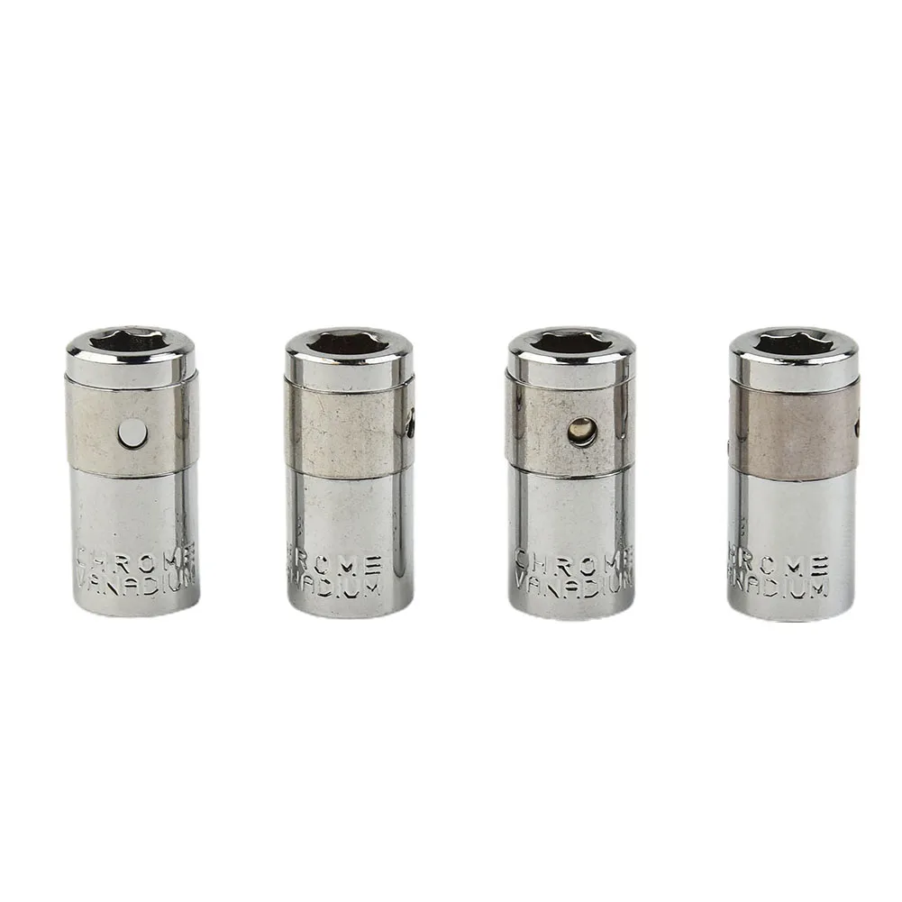 High Quality Durable Screwdriver Bit Adapter 1/4\" Square Hole To 1/4\" 4 Pcs Chrome Vanadium Steel Corrosion Resistance Silver
High Quality Durable Screwdriver Bit Adapter 1/4\" Square Hole To 1/4\" 4 Pcs Chrome Vanadium Steel Corrosion Resistance Silver