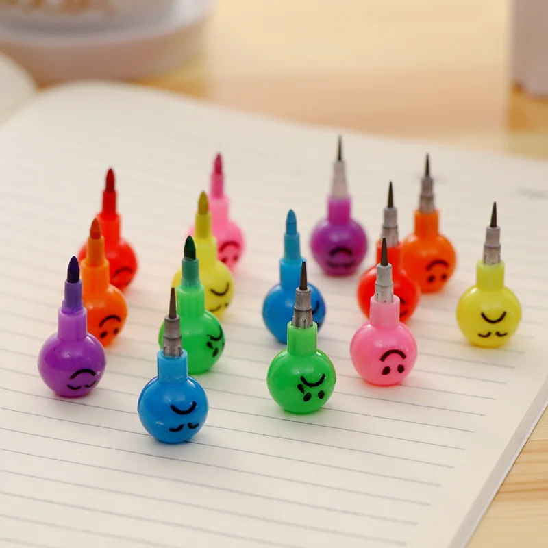 Creative 7-Section Expression CandyGourdPencil Crayon Student Pencil Stationery School Supplies
Creative 7-Section Expression CandyGourdPencil Crayon Student Pencil Stationery School Supplies