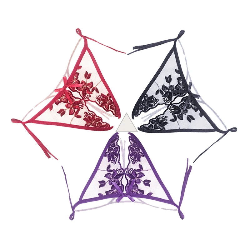 AIIOU 3PCS Women Thong Pants Ladies Sexy Lace-up Panties Open Crotch Thongs & G Strings Mesh Transparent Female Underwear Bikini
AIIOU 3PCS Women Thong Pants Ladies Sexy Lace-up Panties Open Crotch Thongs & G Strings Mesh Transparent Female Underwear Bikini
