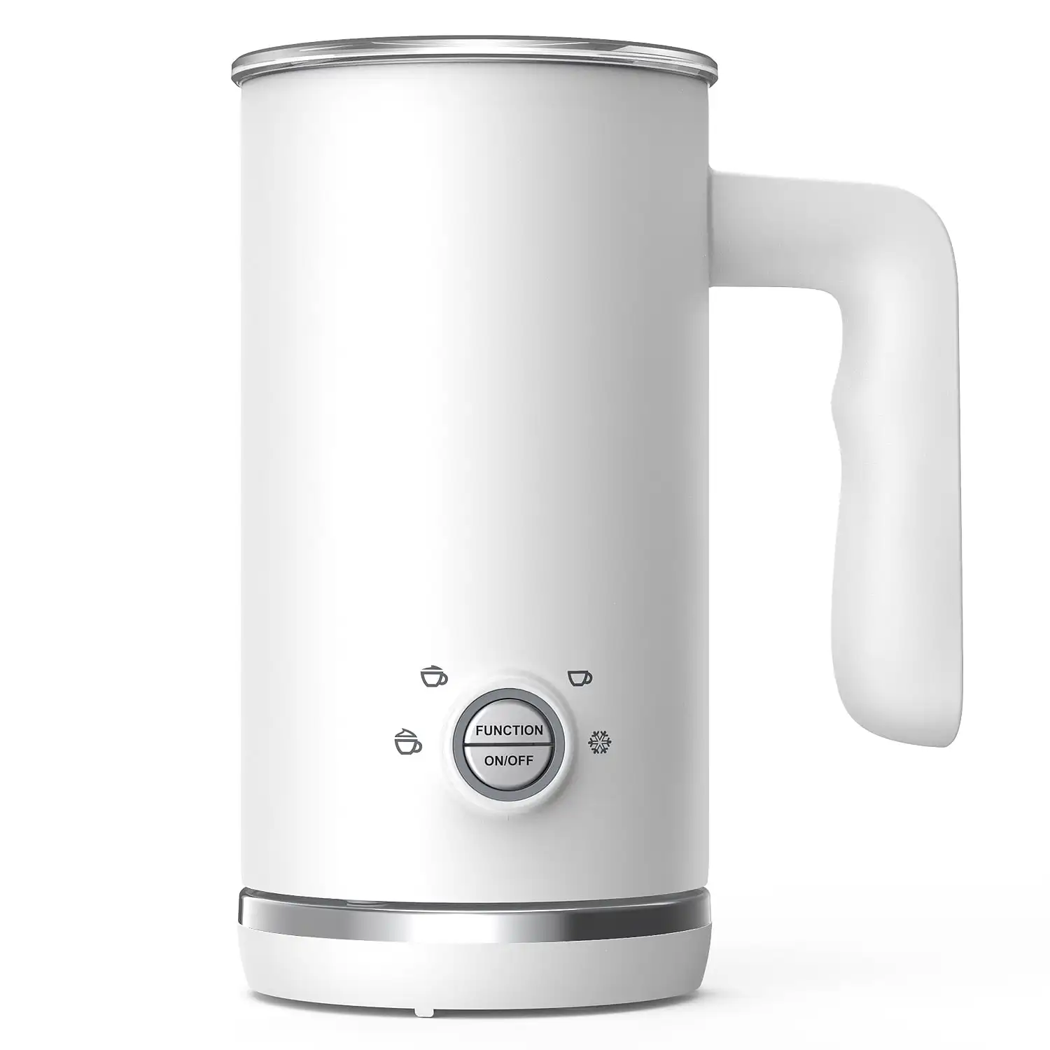 4 in 1 Electric Milk Frother and Steamer, Automatic Milk Foam Maker & Warmer (5.1 oz/10.1 oz), Coffee Frother Milk Heater for Ma
4 in 1 Electric Milk Frother and Steamer, Automatic Milk Foam Maker & Warmer (5.1 oz/10.1 oz), Coffee Frother Milk Heater for Ma