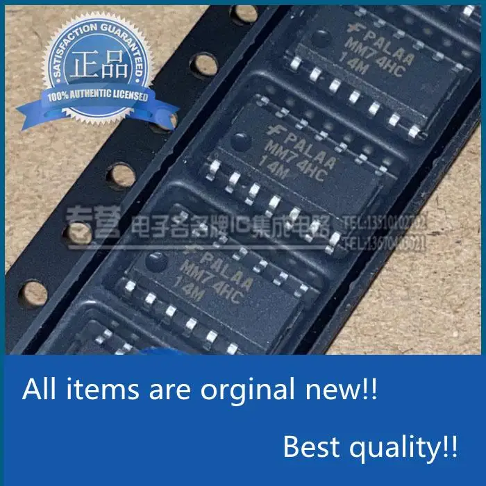 10pcs orginal new MM74HC14M Narrow Body Patch SOIC-14 Logic IC Inverter Fairchild
10pcs orginal new MM74HC14M Narrow Body Patch SOIC-14 Logic IC Inverter Fairchild