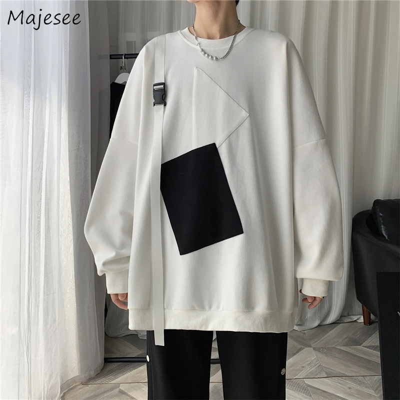 Sweatshirts Men Patch Classic Spring O-neck Design Trendy Basic Students Streetwear Outwear Loose Couple Simple Harajuku Clothes
Sweatshirts Men Patch Classic Spring O-neck Design Trendy Basic Students Streetwear Outwear Loose Couple Simple Harajuku Clothes