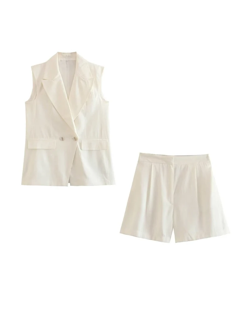 Kumsvag 2023 Women Summer 2-Pieces Sets Casual Solid Vests Coats and Shorts Female Elegant Street Two Suits Clothing
Kumsvag 2023 Women Summer 2-Pieces Sets Casual Solid Vests Coats and Shorts Female Elegant Street Two Suits Clothing