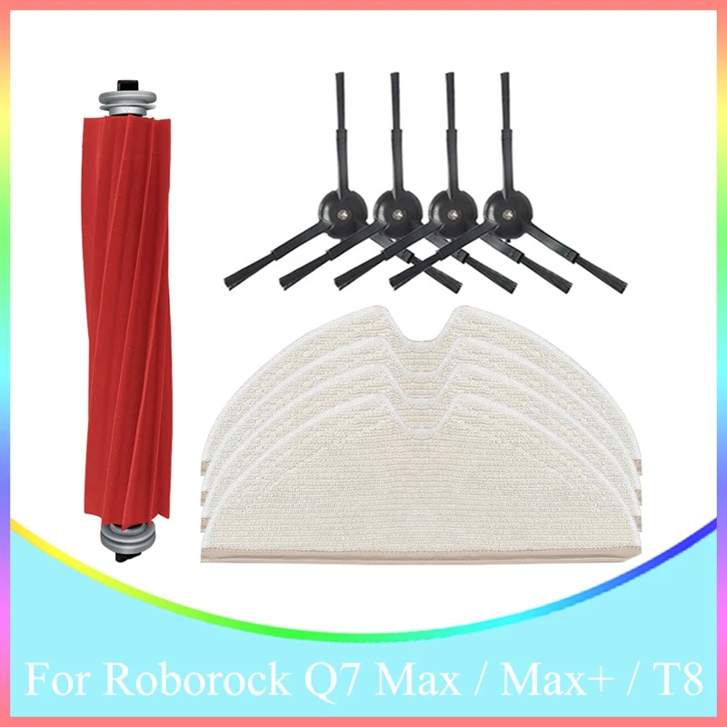 Main Side Brush Mop Replacement Parts For Xiaomi Roborock Q7 Max / Max+ / T8 Robot Vacuum Cleaner Spare Accessories
Main Side Brush Mop Replacement Parts For Xiaomi Roborock Q7 Max / Max+ / T8 Robot Vacuum Cleaner Spare Accessories