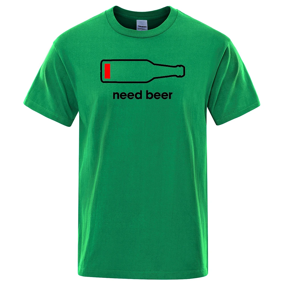Need Beer, I'M Almost Out Of Power Print Mans Tshirt Oversize Fashion T-Shirt Round Neck Tops Summer Comfortable Man T Shirts
Need Beer, I'M Almost Out Of Power Print Mans Tshirt Oversize Fashion T-Shirt Round Neck Tops Summer Comfortable Man T Shirts