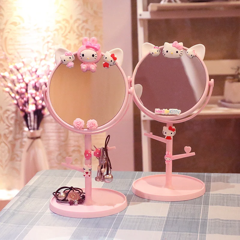 Новинка кавайное зеркало Hello Kitty Sanrio для спальни столешница косметическое зеркало аниме симпатичное креативное косметическое зеркало
Новинка кавайное зеркало Hello Kitty Sanrio для спальни столешница косметическое зеркало аниме симпатичное креативное косметическое зеркало