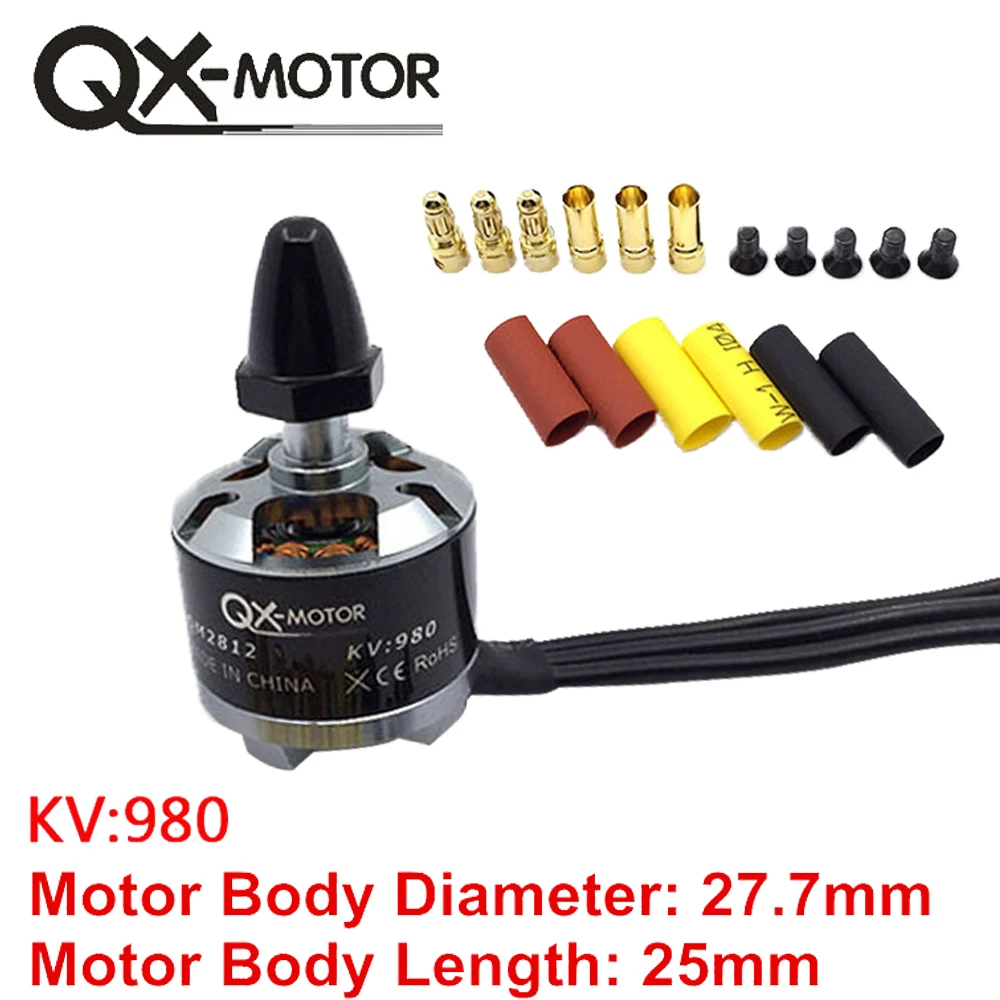 

QX-Motor QM2812 980KV CW CCW waterproof Brushless Motor for F330 F450 F550 Multicopter RC quadcopter Drone Motor Parts