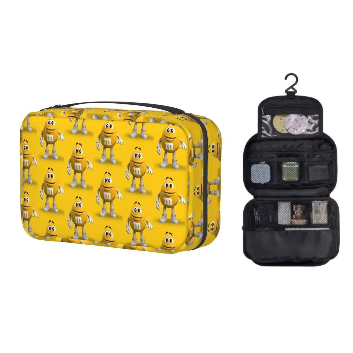 Hanging Travel M&M's Chocolate Candy Toiletry Bag Folding Cartoon Makeup Cosmetic Organizer for Women Storage Dopp Kit Case
Hanging Travel M&M's Chocolate Candy Toiletry Bag Folding Cartoon Makeup Cosmetic Organizer for Women Storage Dopp Kit Case