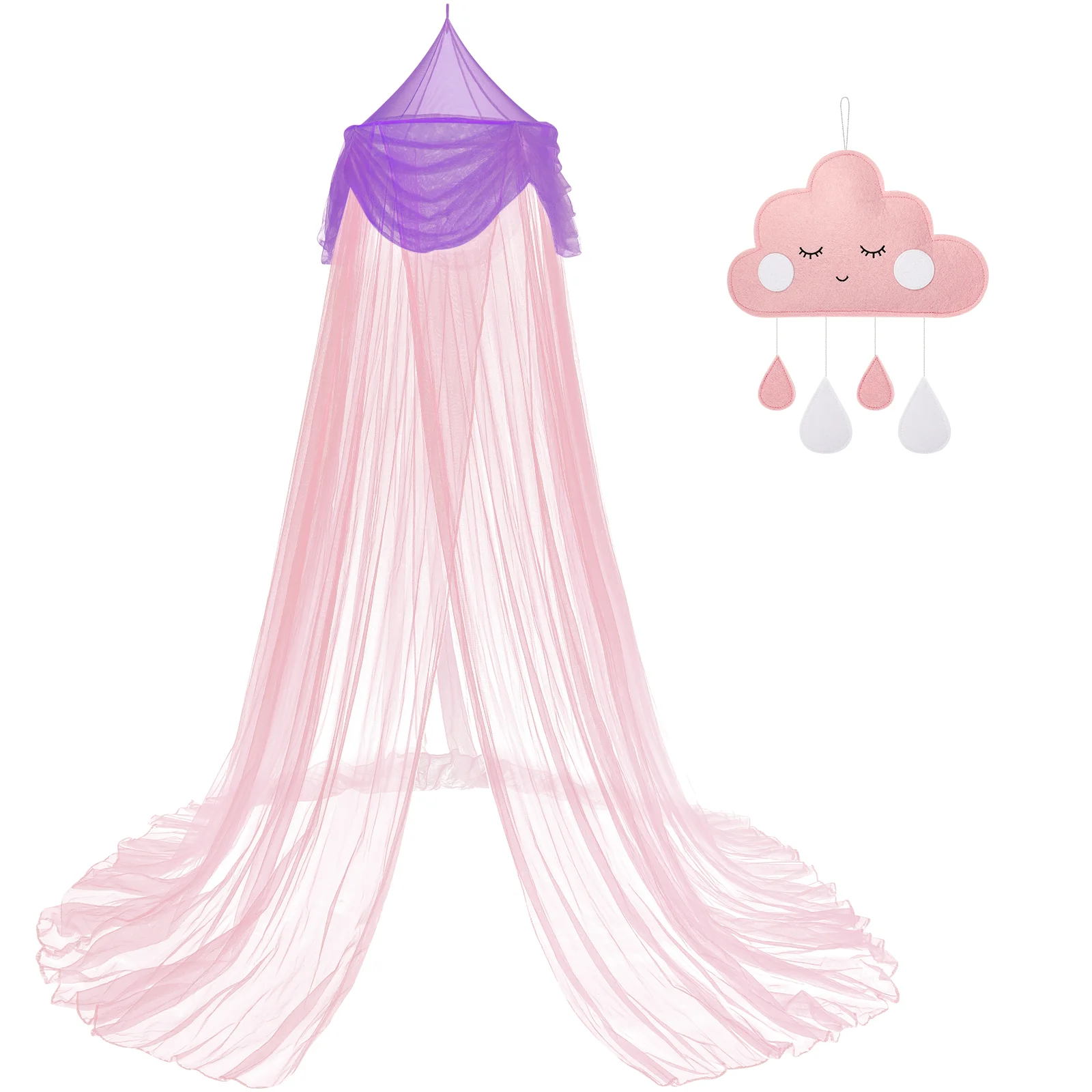 1 Set Decorative Ceiling Hanging See-Through Breathable Bed Curtain Canopy Bed Canopy Bed Net for
1 Set Decorative Ceiling Hanging See-Through Breathable Bed Curtain Canopy Bed Canopy Bed Net for