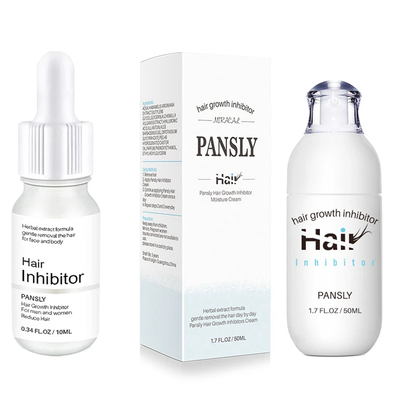 Pansly 2 Pcs Hair Removal Inhibitor Oil Permanent Depilatory Armpit Beard Legs Pubic Bikini Hair
Pansly 2 Pcs Hair Removal Inhibitor Oil Permanent Depilatory Armpit Beard Legs Pubic Bikini Hair