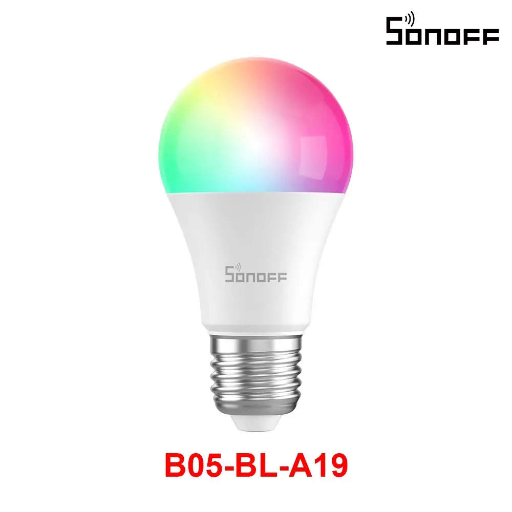 SONOFF B02/B05 Умная светодиодная лампа Wi-Fi
SONOFF B02/B05 Умная светодиодная лампа Wi-Fi