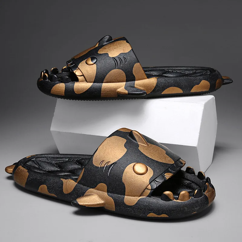 Designer Shark Slipper for Men Spring Summer Indoor Outdoor Man Shoes Slides Colorfur Male Cute Cartoon Slippers Flip Flops
Designer Shark Slipper for Men Spring Summer Indoor Outdoor Man Shoes Slides Colorfur Male Cute Cartoon Slippers Flip Flops