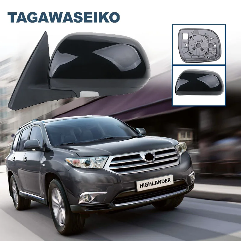 【TAGAWASEIKO】For High Lander 2009 Side Mirror Rearview Mirror Assembly Exterior Mirrors 3-wire OE:87940-0E040/87910-0E050
【TAGAWASEIKO】For High Lander 2009 Side Mirror Rearview Mirror Assembly Exterior Mirrors 3-wire OE:87940-0E040/87910-0E050