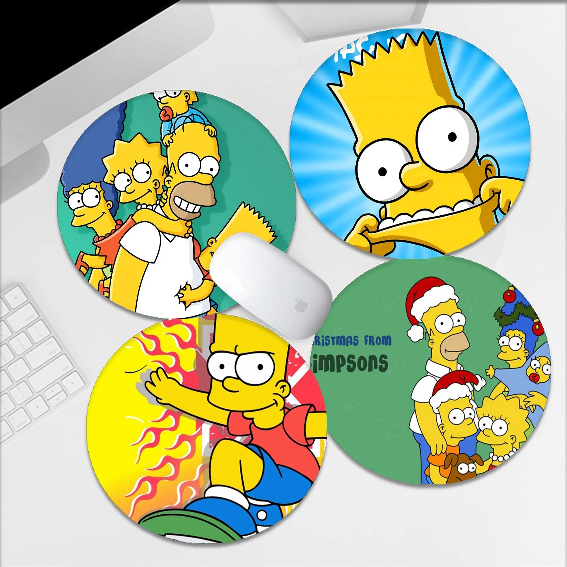 Disney Simpsons Anti-Slip Round Office Computer Desk Mat Table Keyboard Big Mouse Pad Laptop Cushion Non-slip Deskpad Home Decor
Disney Simpsons Anti-Slip Round Office Computer Desk Mat Table Keyboard Big Mouse Pad Laptop Cushion Non-slip Deskpad Home Decor