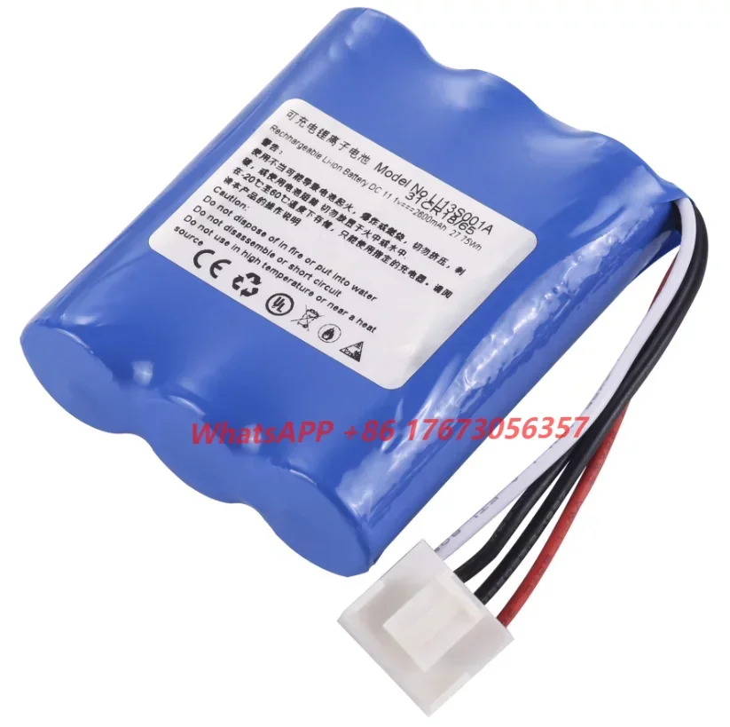 Литиевая батарея BENEHEART R3 для Mindray ECG Machine BeneHeart R3 R3A UMEC10 MEC6 LI13S001A 2600 мАч
Литиевая батарея BENEHEART R3 для Mindray ECG Machine BeneHeart R3 R3A UMEC10 MEC6 LI13S001A 2600 мАч