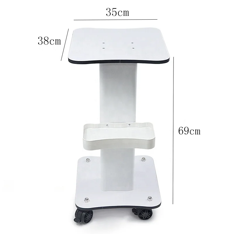 Salon Rolling Trolley Cart Stand Beauty Instrument Beauty Trolly Tray Rolling Cart with Wheel
Salon Rolling Trolley Cart Stand Beauty Instrument Beauty Trolly Tray Rolling Cart with Wheel
