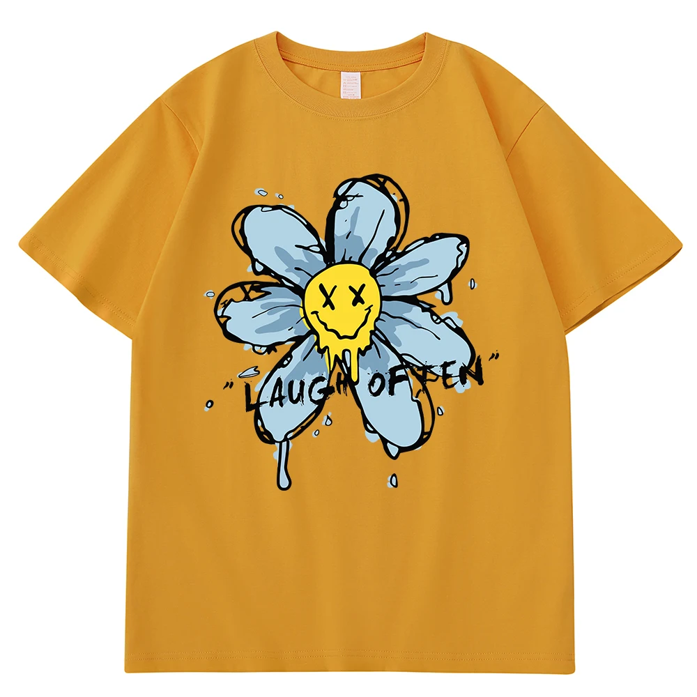 Футболка мужская с надписью Happy Flower, модная повседневная рубашка в уличном стиле с принтом «веселый цветок», тенниска из хлопка оверсайз с к...
Футболка мужская с надписью Happy Flower, модная повседневная рубашка в уличном стиле с принтом «веселый цветок», тенниска из хлопка оверсайз с к...