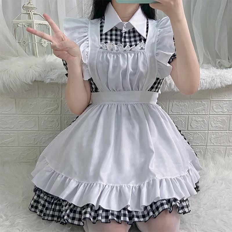 2022 cosplay dress lolita black white maid costume cute daily cosplay restaurant cafe maid party stage costume halloween q281
2022 cosplay dress lolita black white maid costume cute daily cosplay restaurant cafe maid party stage costume halloween q281