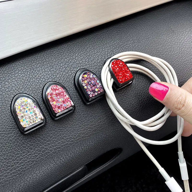 2 Pcs Shine Rhinestone Crystal Hooks Car Hanging Bag Holder Home Wall Ornaments Decor Hooks Creative Mini Bling Hook
2 Pcs Shine Rhinestone Crystal Hooks Car Hanging Bag Holder Home Wall Ornaments Decor Hooks Creative Mini Bling Hook