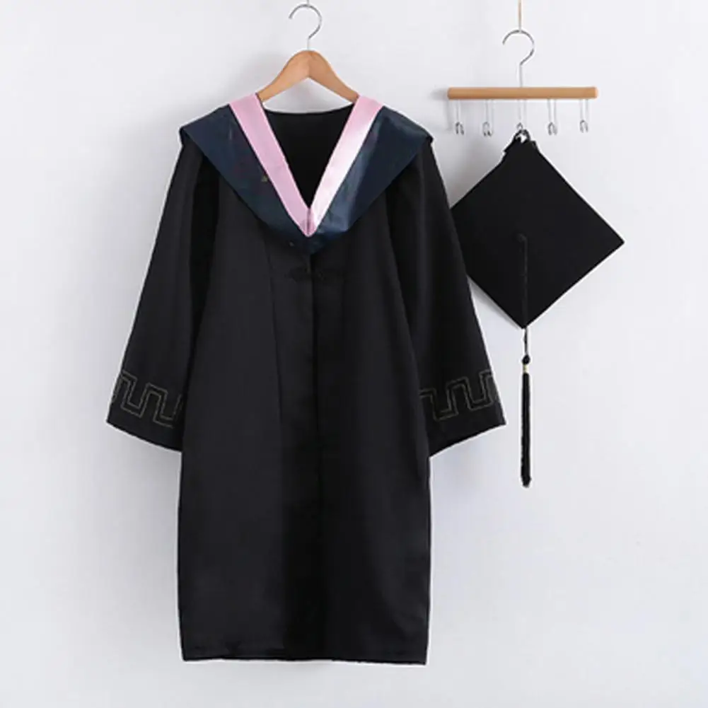 1 Set 2022 Graduation Dress Bachelor Cap Unisex University Academic Dress with Graduation Cap Men Women Graduation Gown Hat Set
1 Set 2022 Graduation Dress Bachelor Cap Unisex University Academic Dress with Graduation Cap Men Women Graduation Gown Hat Set