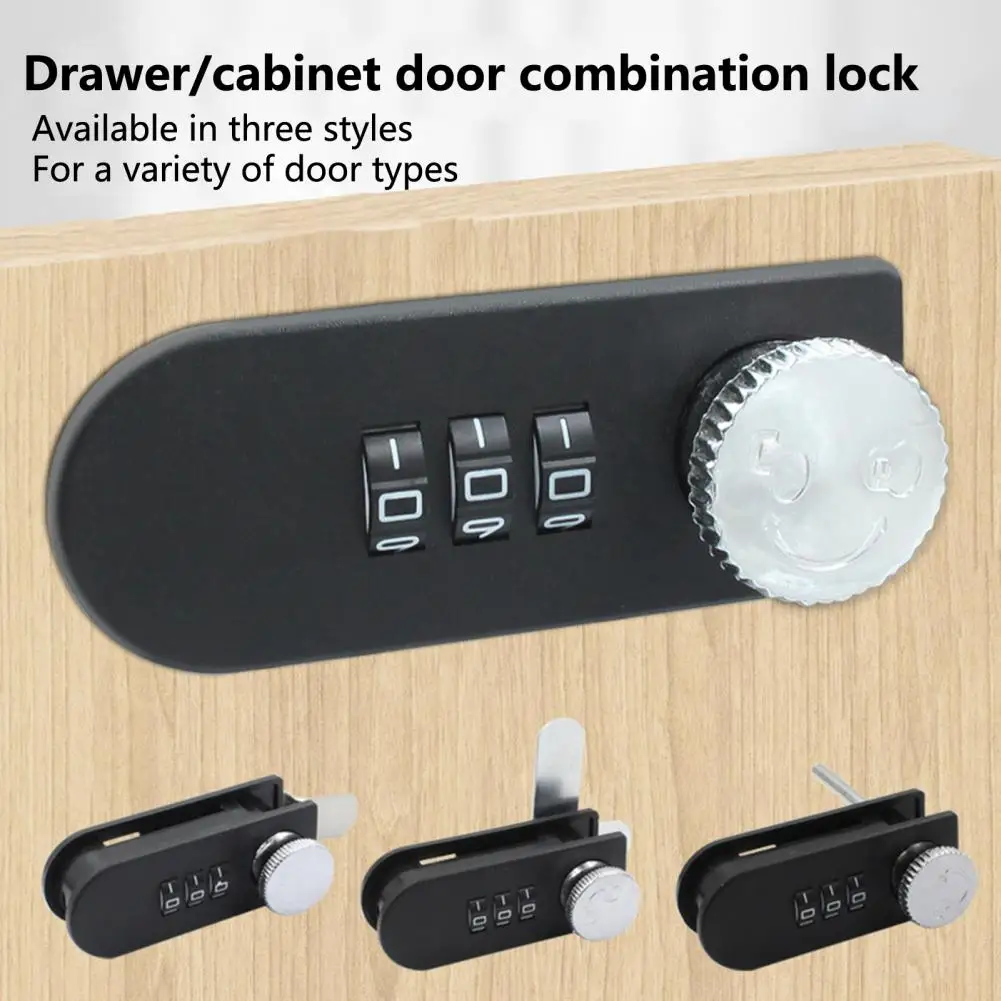 Combination Lock Thickened Latch Scroll Wheel Code Simple Operation 3 Group Password Single-opening Cabinet Code Drawer Locks
Combination Lock Thickened Latch Scroll Wheel Code Simple Operation 3 Group Password Single-opening Cabinet Code Drawer Locks