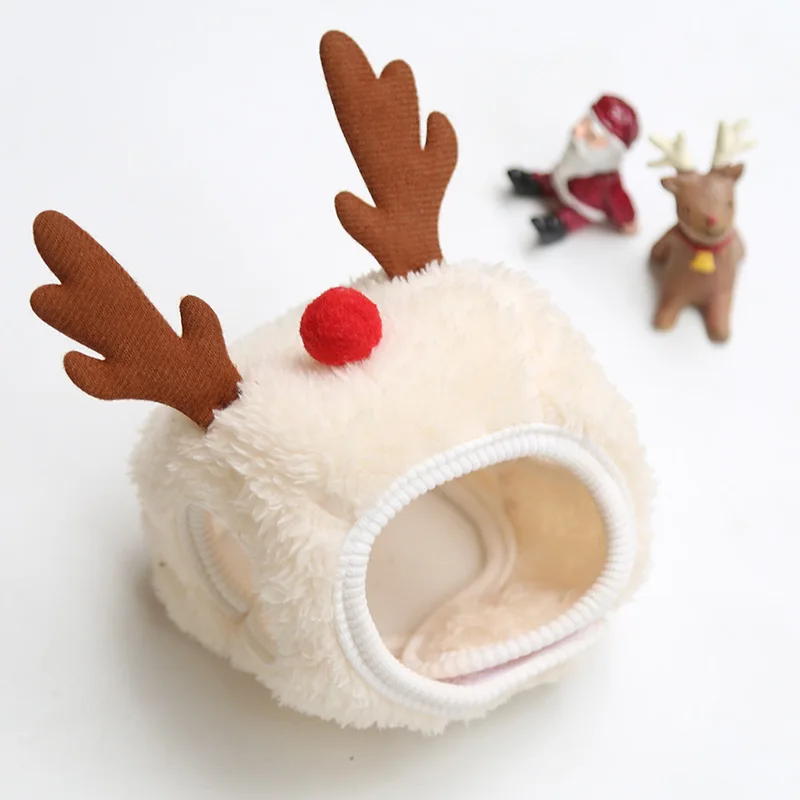 Elk Pet Hat Christmas Hat Teddy Pomeranian Autumn and Winter Clothes Cat Dressing Supplies Dog Hats Dog Birthday
Elk Pet Hat Christmas Hat Teddy Pomeranian Autumn and Winter Clothes Cat Dressing Supplies Dog Hats Dog Birthday