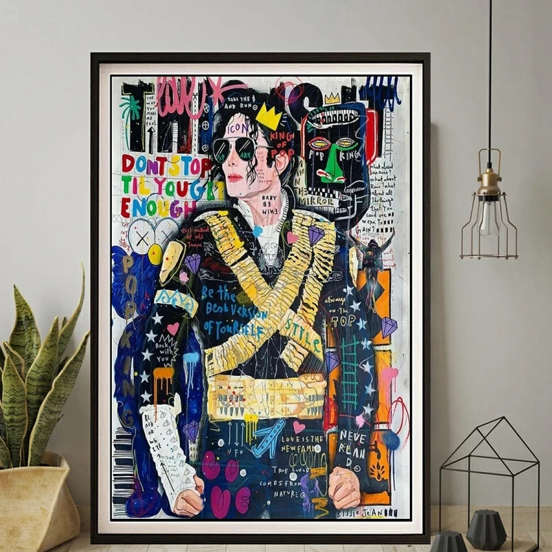 Michael Jackson Pop Graffiti 5D DIY Diamond Painting Embroidery Mosaic Art Cross Stitch Kits Craft Rhinestones Home Decor
Michael Jackson Pop Graffiti 5D DIY Diamond Painting Embroidery Mosaic Art Cross Stitch Kits Craft Rhinestones Home Decor