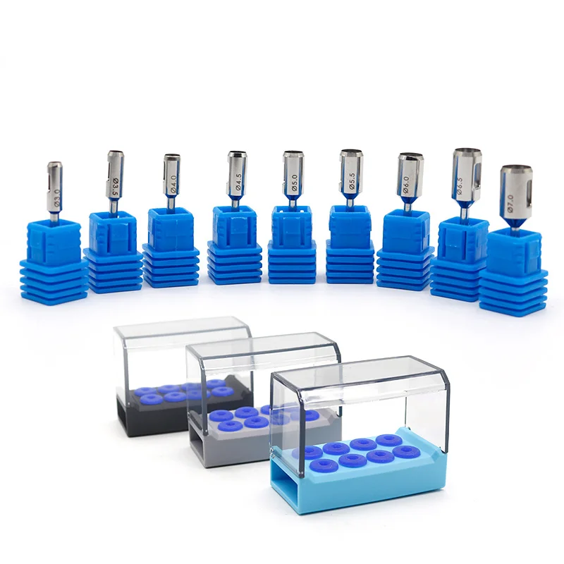 Dental Implant Tissue Punch Kits 9 Pieces Set Surgical Tools With Free Bur Holder
Dental Implant Tissue Punch Kits 9 Pieces Set Surgical Tools With Free Bur Holder