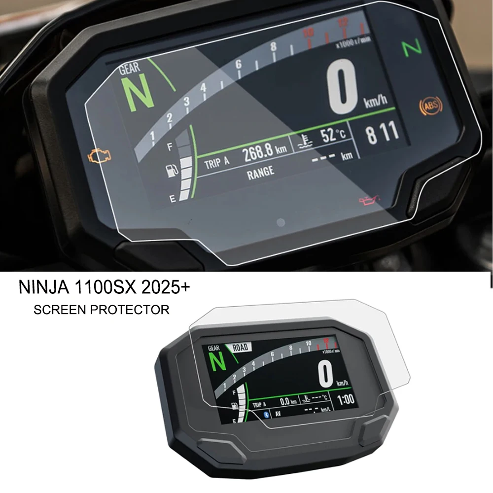 2025 + Ninja 1100SX аксессуары защитная пленка для инструментов для Kawasaki Ninja1100SX мотоцикла, экран кластера от царапин, приборная панель
2025 + Ninja 1100SX аксессуары защитная пленка для инструментов для Kawasaki Ninja1100SX мотоцикла, экран кластера от царапин, приборная панель