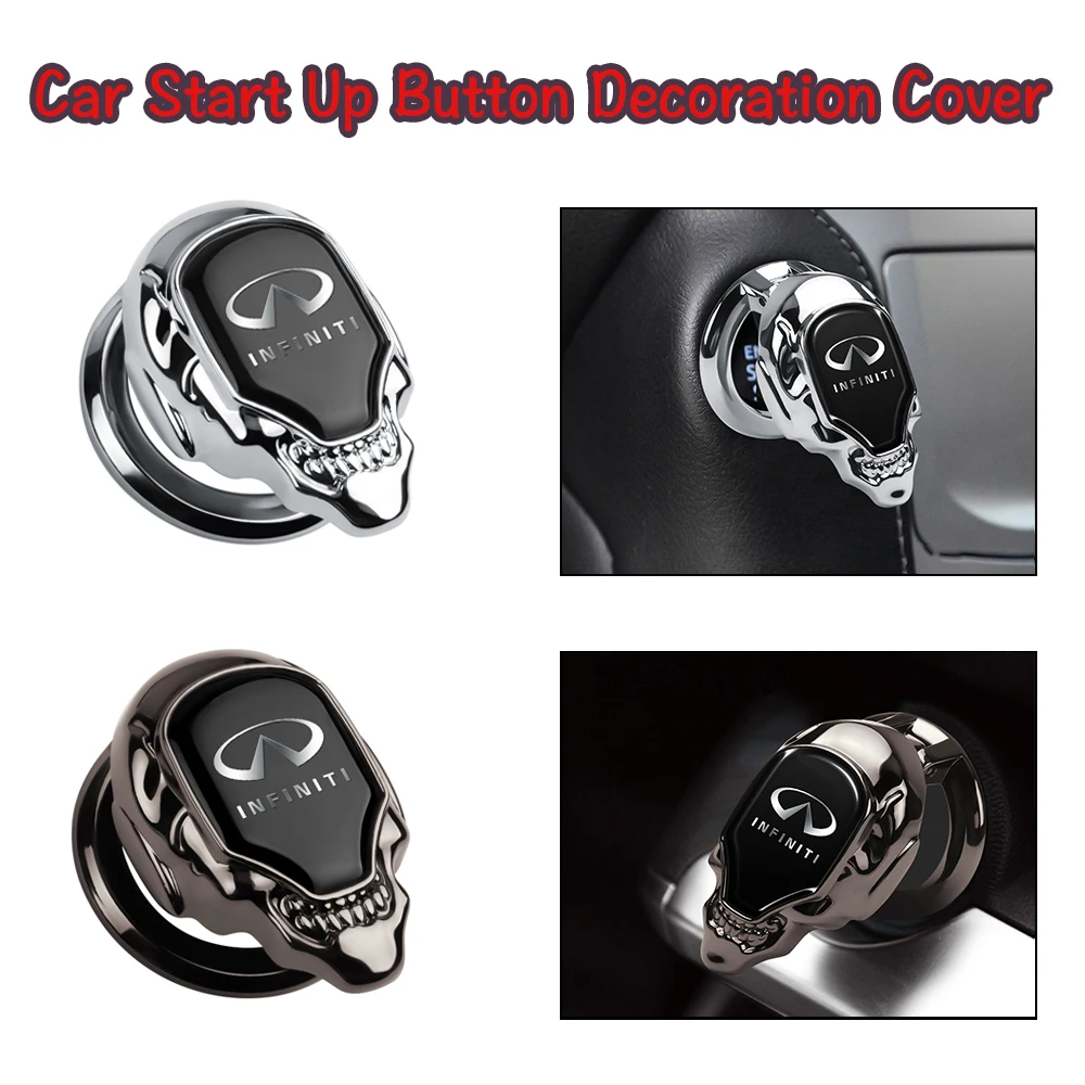 One Button Ignition Key Decorative Ring Cover Car Engine Start / Stop Button Sticker For Infiniti ESQ EX25 Q30 G37 G35 Q60 EX37
One Button Ignition Key Decorative Ring Cover Car Engine Start / Stop Button Sticker For Infiniti ESQ EX25 Q30 G37 G35 Q60 EX37