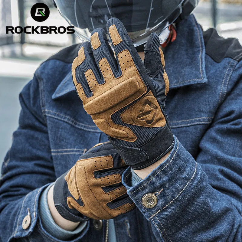 ROCKBROS Cycling Gloves Men Women Screen Touch Motorcycle Gloves Spring Autumn Shockproof Gloves MTB Full Finger Bike Gloves
ROCKBROS Cycling Gloves Men Women Screen Touch Motorcycle Gloves Spring Autumn Shockproof Gloves MTB Full Finger Bike Gloves