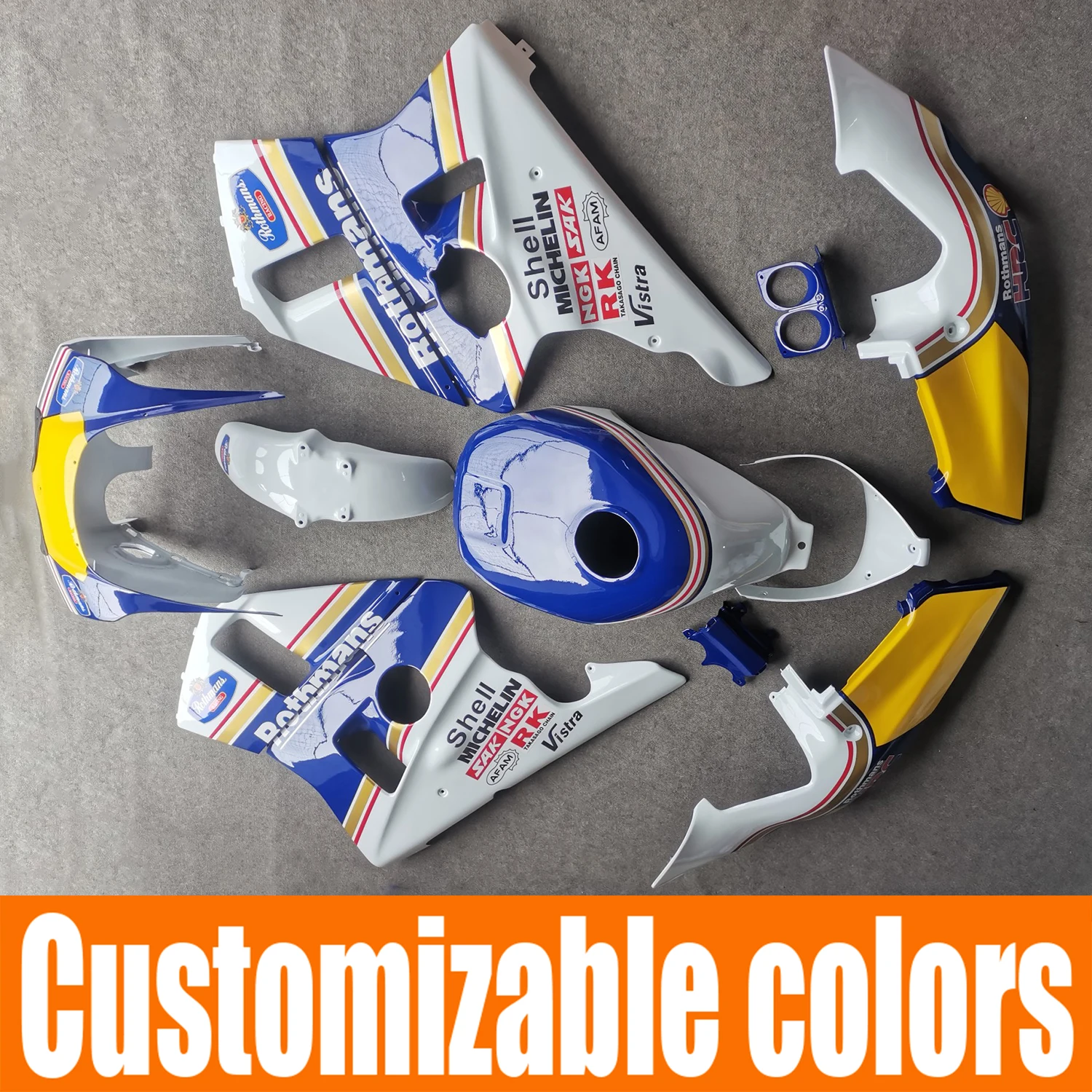 

Motorcycle Bodywork Fit For HONDA CBR400RR NC23 1988 - 1989 Fairing Kits Panel Set CBR400 NC 23 CBR 400 RR