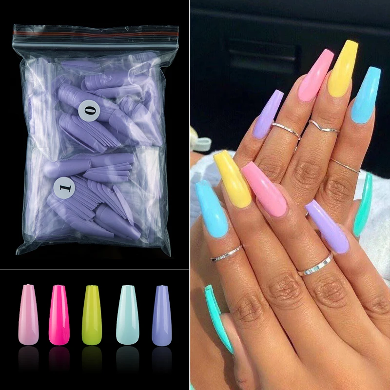 500Pcs/set Long Ballet Coffin False Nail Tips Candy Color Fake Nails Full Cover Artifical Nails Acrylic UV Gel Press on Nails
500Pcs/set Long Ballet Coffin False Nail Tips Candy Color Fake Nails Full Cover Artifical Nails Acrylic UV Gel Press on Nails