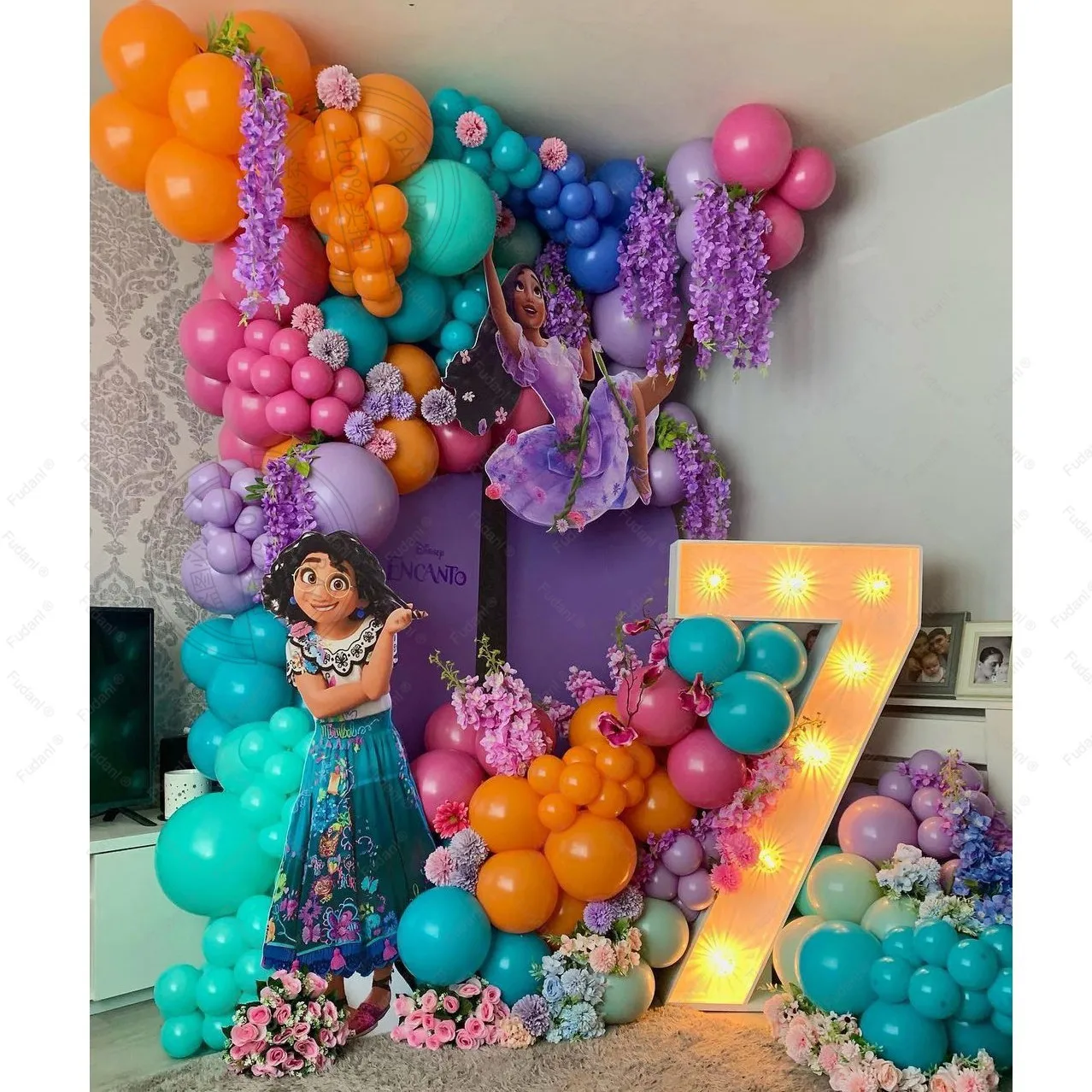 Encanto Birthday Party Children's 1-9 Birthday Party Balloon Decoration Supplies Rose Red Orange Light Purple Baby Shower Decor
Encanto Birthday Party Children's 1-9 Birthday Party Balloon Decoration Supplies Rose Red Orange Light Purple Baby Shower Decor