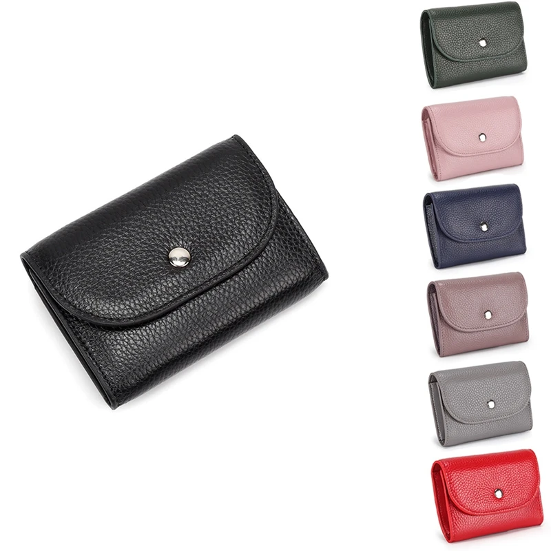 NEW-PU Leather Coin Purse Mini Large-Capacity Coin Bag Head Layer Cowhide Multifunctional Business Card Bag
NEW-PU Leather Coin Purse Mini Large-Capacity Coin Bag Head Layer Cowhide Multifunctional Business Card Bag