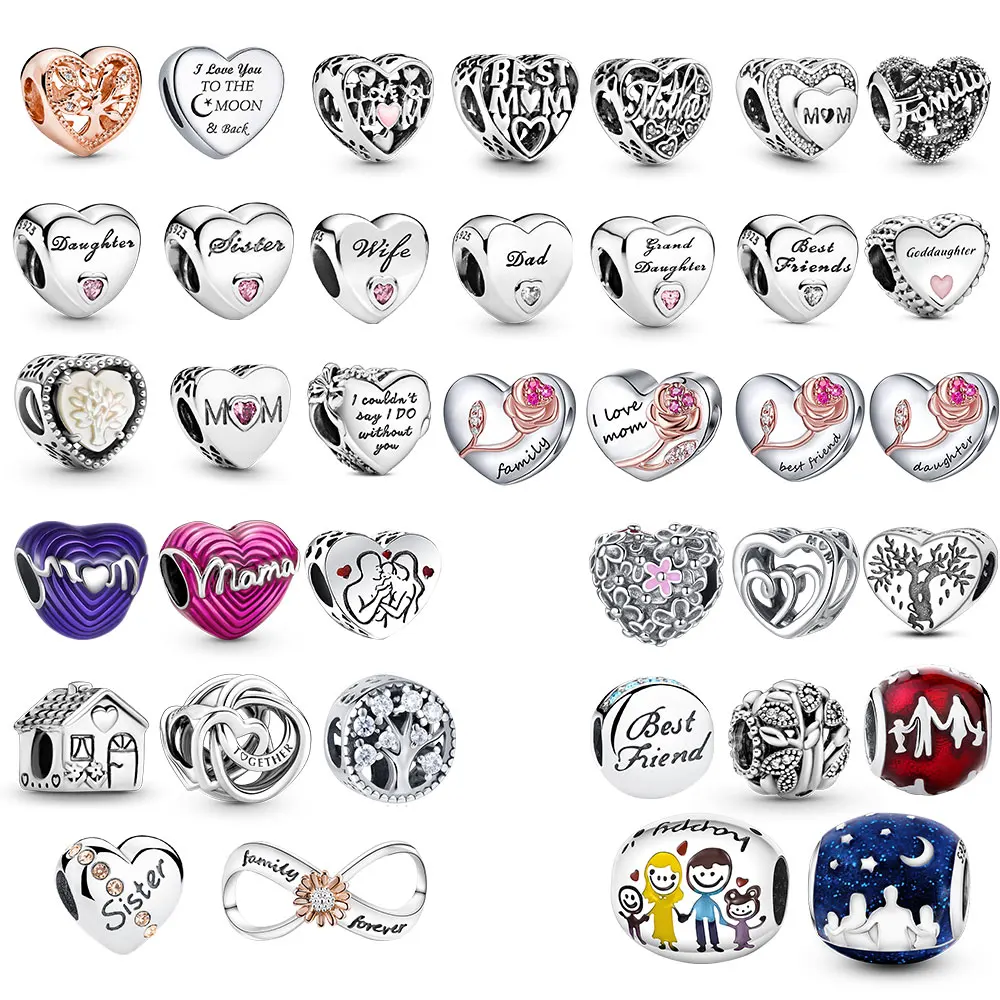 Металлические бусины в форме сердца для изготовления украшений Pandora Plata De Ley, 925 оригинальный браслет
Металлические бусины в форме сердца для изготовления украшений Pandora Plata De Ley, 925 оригинальный браслет