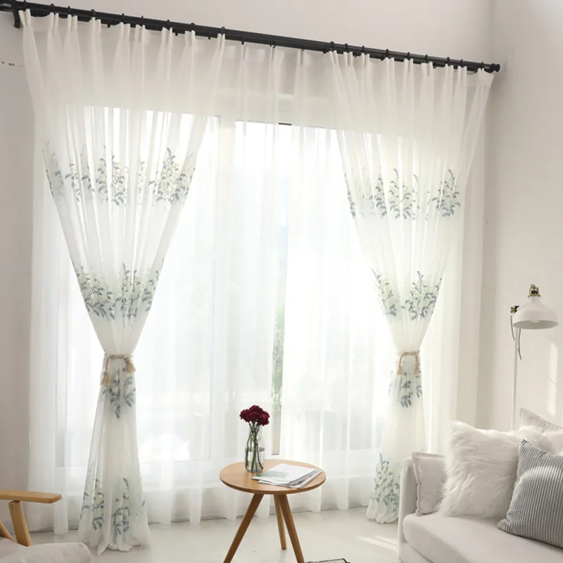 Luxury Elegant Warm Small Fresh Cotton Embroidered Window Screen Exquisite Craftsmanship Curtains for Living Room Dining Bedroom
Luxury Elegant Warm Small Fresh Cotton Embroidered Window Screen Exquisite Craftsmanship Curtains for Living Room Dining Bedroom